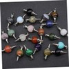 TEHAUX Beautiful DIY Necklace Pendant Natural Agate Stone Fashion Accessories