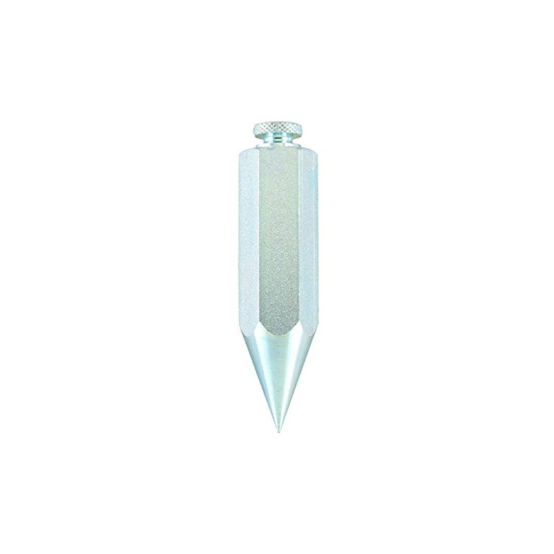 Johnson Level & Tool 08 Steel Hexagonal Plumb Bob, 8