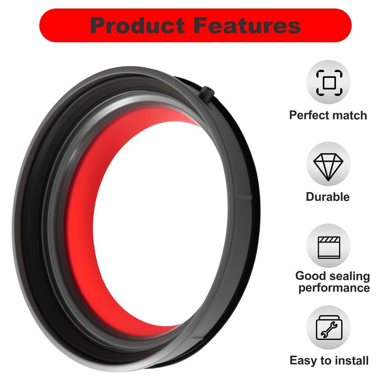 HOMTRAK V10 Dust Bin Sealing Ring Compatible Dyson V10 SV12