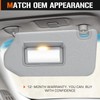 Left & Right Sun Visor with Light for 2013-2018 Nissan