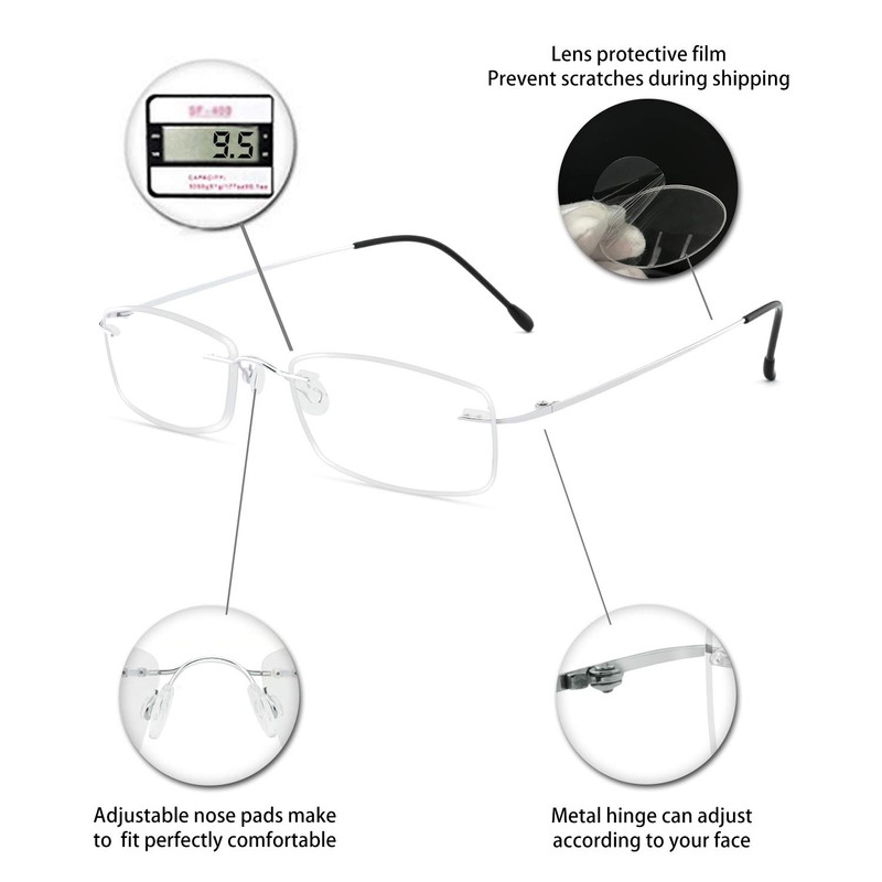 OCCI CHIARI Reading Glasses 1.0 For Women Men Eye Reader