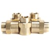 LTWFITTING Brass Pipe Fitting 1/2-Inch x 1/4-Inch Female NPT Reducing