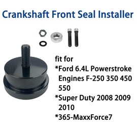 VELOLINK Crankshaft Front Seal Installer Tool Fit for Ford 6.4L Powerstroke Diesel Engines F-250 350 450 550,Super Duty 2008 2009 2010,VT365-MaxxForce7,replace ZTSE4691 303-1259