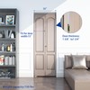 JUBEST 30“ Bifold Door Hardware, Folding Door Hardware Sliding Barn