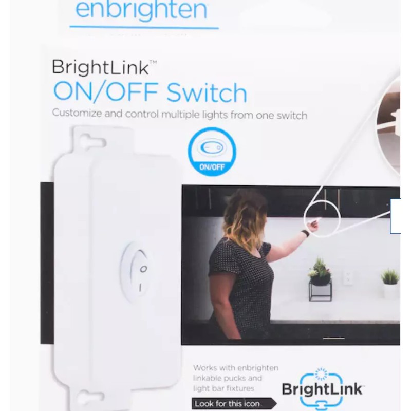 ENBRIGHTEN 45087-T1 Enbrighten Cabinet Lighting Master Switch