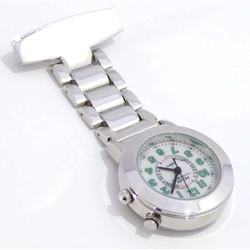 Pelex Easy Read Pulsometer Marking dial Nurse FOB Watch with