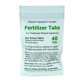 Planted Aquarium Concepts Aquarium Plant Root Fertilizer Tabs 40 Count