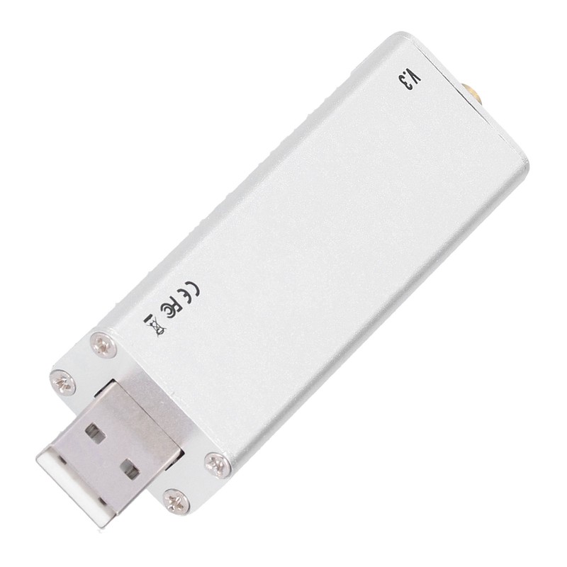 Full Band Receiver Aluminum Alloy RTLSDR 0.1MHz to 1.9GHz Full