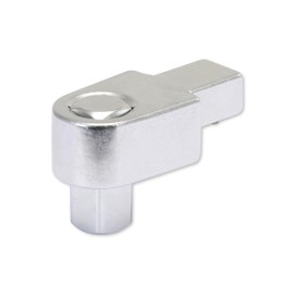 KS Tools Einsteck Vierkant 9 x 12 mm, 1/2" 516.2812 I Verchromter Vierkantschlüssel I Schraubenschlüssel mit Stiftsicherung I Für Schrauben mit Quadratkopf