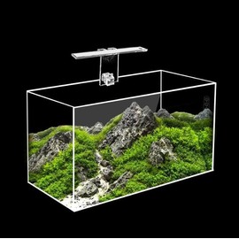 LinaLife LED Aquarium Light Lamp Plant Fish Tank 3-8mm Thickness Clip-On Bracket Lighting Fits Tanks 3-8mm Thickness Clip-on 20cm 8" Lamp for Fish Tank Aquarium Bracket Light