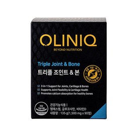 OLINIQ} Triple Joint Bone (90 tablets, 1 month supply) / 지엔씨 (OLINIQ} 트리플 조인트 본 (90정 1개월분)