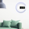 Innovative Modern Style LED Wall Clock Home Decoration with Alarm