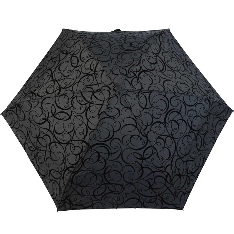Pierre Cardin Women's Mini Umbrella Pocket Umbrella "Black Illumination" with