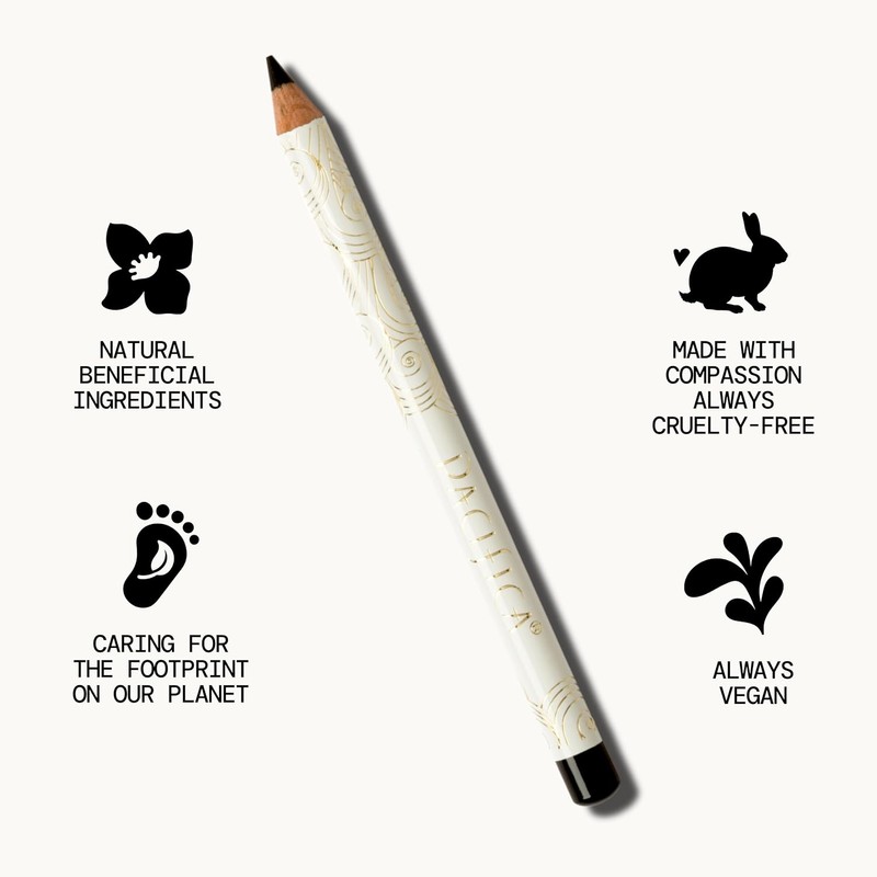 Pacifica Vegan Water Resistant Eyeliner - Jet Women 0.04 oz