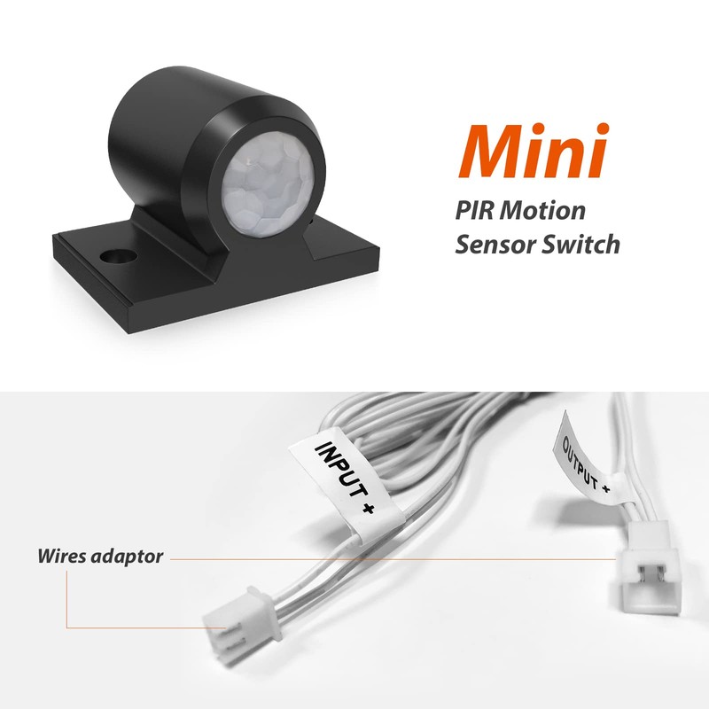 Motion Sensor Light Switch Indoor 12V Wall Switch for RV