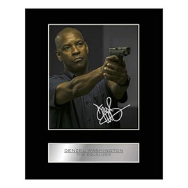 Denzel Washington Signed Mounted Photo Display The Equalizer Gift