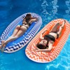 Pool Floaties for Adults, 2 Pack Water Hammock Lounger, Inflatable