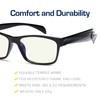Gamma Ray Computer Blue Light Blocking Gaming Reading Glasses w/Amber