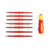 QWORK® Insulated Electrician Screwdriver Set 14 in 1 with Insulated
