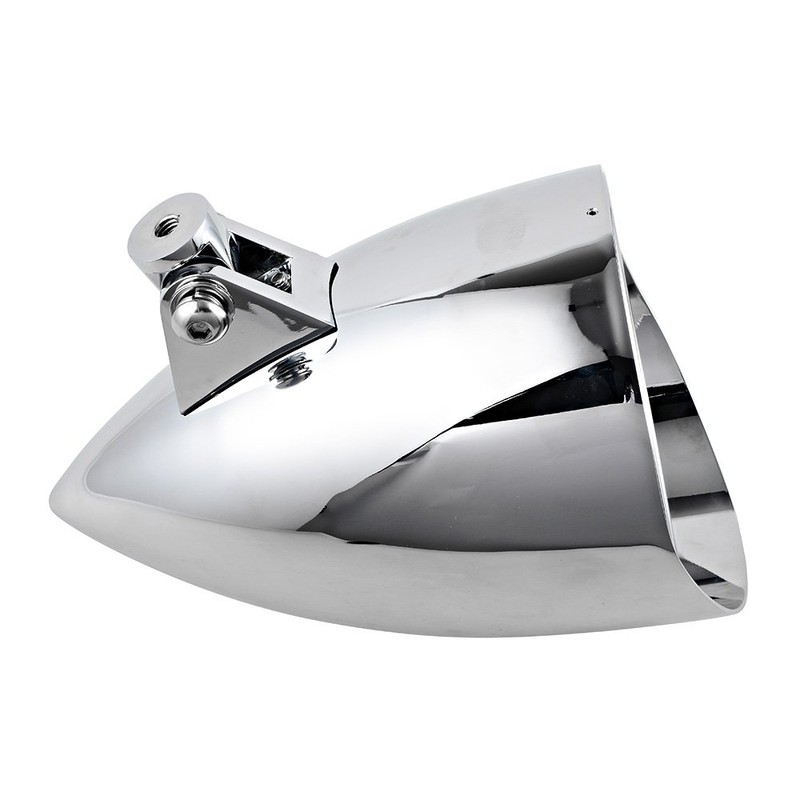 Astra Depot Chrome Billet Custom Headlight 5-3/4" Tri-Bar for Harley