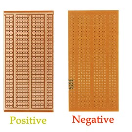 YUNGUI 12Pcs 50X100mm 2-3-5 Joint Universal PCB Boards Single Side Copper Prototype Paper Circuit Stripboards Breadboard