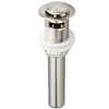 Bathroom Faucet Vessel Pop Up Sink Drain, Brushed Nickel with