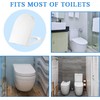 SADALAK D/U Shape Toilet Seat,Soft Close and Quick-Release for Easy
