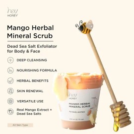 Hey Honey Skincare Mango Herbal Mineral Scrub Exfoliante De                                                                                           