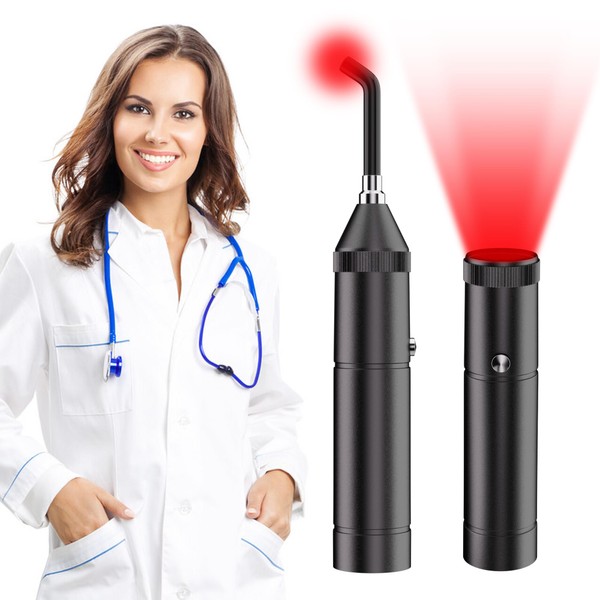 2023Newest Model Red Light Therapy Device Enhanced Strong Energy Red Infrared Light Wand for Body Pain Relief Healing,Suitable for Gift for Women Men Elders Dogs, 940nm 850nm 830nm 660nm