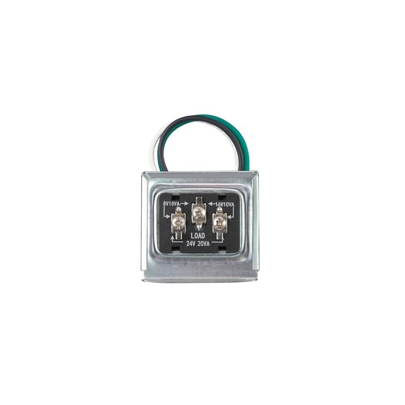 Heath Zenith SL-125-90 Silver Finish Wired Trivolt Clamp-On Transformer Compatible