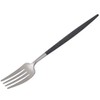 Cutipol GOA GO04 Table Fork, Black, 8.4 inches (21.3 cm)