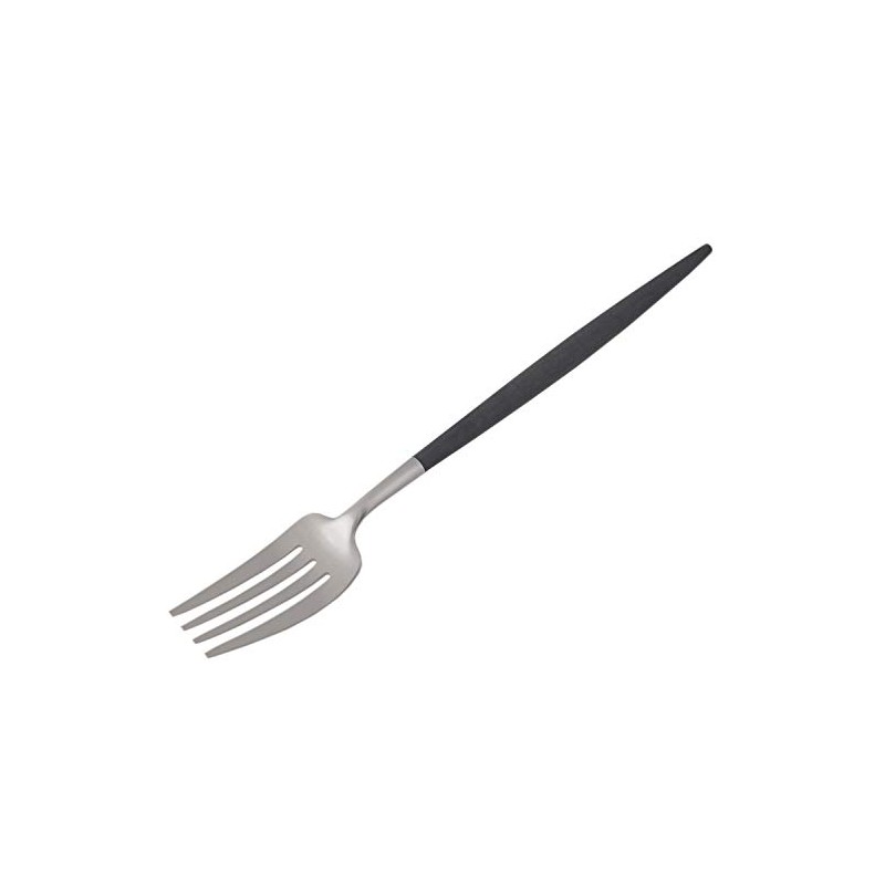 Cutipol GOA GO04 Table Fork, Black, 8.4 inches (21.3 cm)