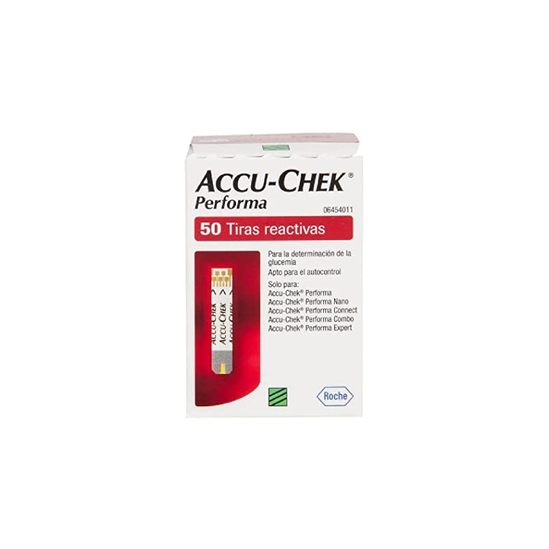 Accu Chek Performa Tiras, 50 Piezas
