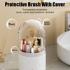 GNCLOUD Makeup Brush Holder With Lid, Makeup Organiser, Makeup Organiser