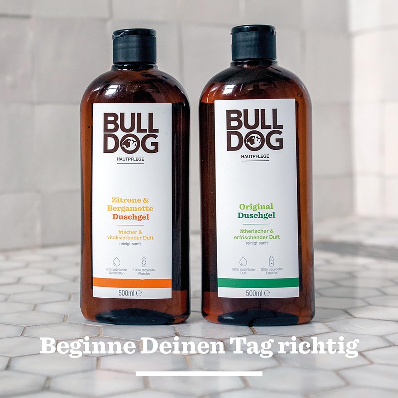 Bulldog Lemon & Bergamot Shower Gel, 500 ml