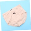 Healeved 2Pcs Seamless Breathable Women Briefs Elastic High Waist Underpants