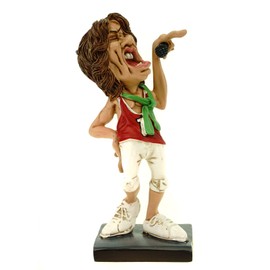 Joh. Vogler GmbH Funny Live Rockstar Mick by Warren Stratford Funny Figure Sculpture Caricature
