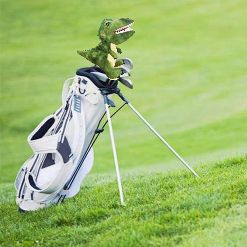 Golf Club Head Cover Funny Cartoon Golf Animal Wood Pole