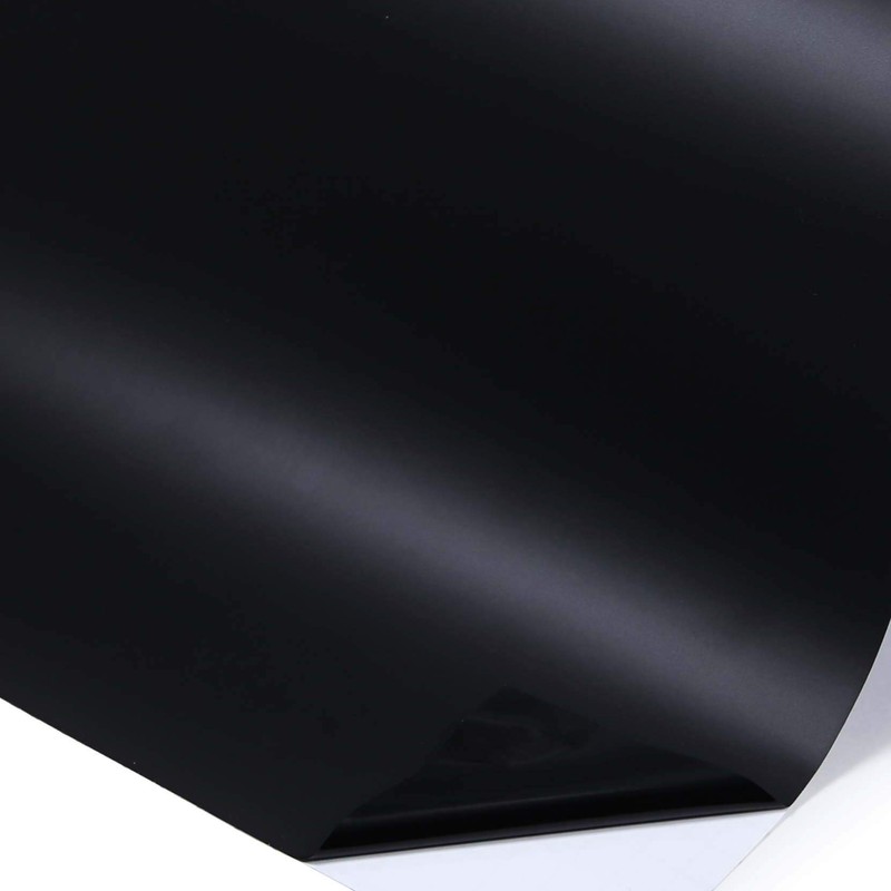 Set of 5 non-gloss black/black approximately A3 size cutting sheet