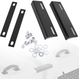 Terixe 4 Pack Coupler Kit for RuffLand & Tie Down Kit for Ruffland Kennel – for Gen 2 Only，Fit for Medium, Intermediate, Large and X-Large Kennels,with Bolts and Washers,Universal