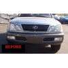 312 Motoring fits 1998-2007 Lexus LX470 Chrome Grill Grille KIT