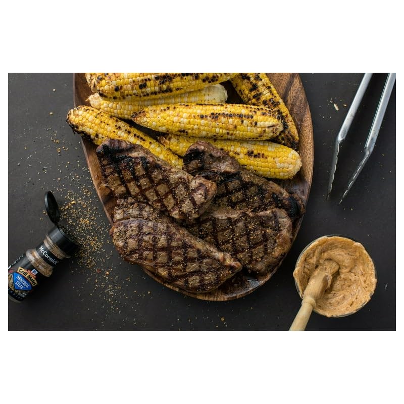 Montreal Steak Seasoning, Mccormick 3.4 oz (1), Boxed by Fusion