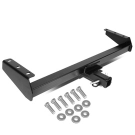 DNA Motoring TH-N-026 2'' Class 3 Tow Hitch Receiver w/Hitch Lock Pin Compatible with 05-20 Frontier / 09-12 Equator