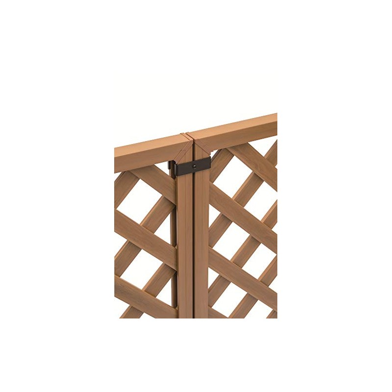 Takasho MNO-K03 Lattice Hardware, For Woody Fence Pillar Fixing Bracket,