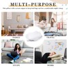 Hahafelt Waterproof Pillow Protector with Zipper Cervical Neck Pillowcase (Only
