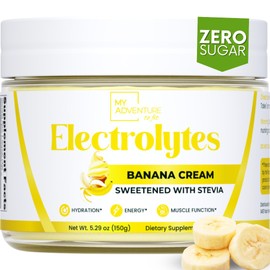 Zero Sugar - Sour Blue Candy Electrolytes Powder - Refreshing Hydration - Caffeine Free Energy - All Natural Ingredients - Vegan, Keto & Paleo - Sugar Free Electrolyte Powder Drink Mix - 30 Servings