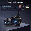 Fodsports FX8 Pro Motorcycle Helmet Intercom Bluetooth Headset 10 Riders