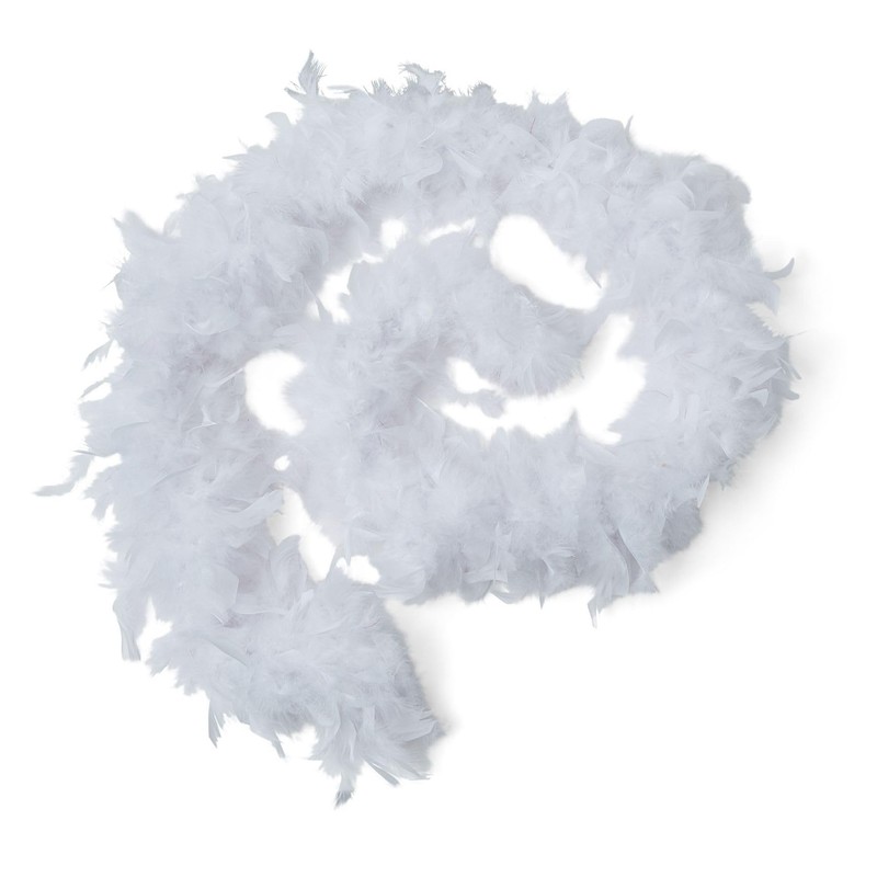 Runesol Feather Boa, White