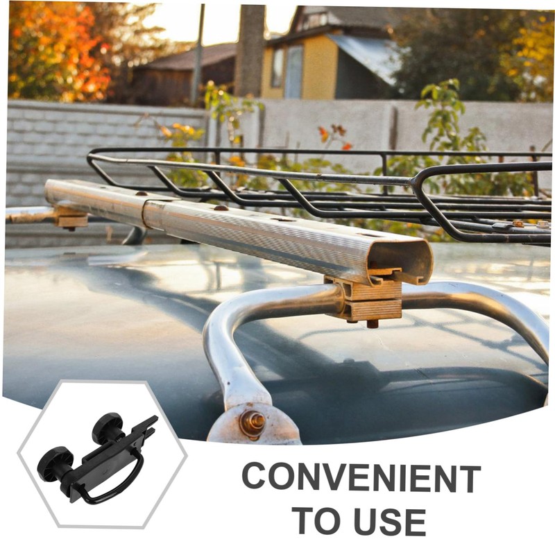 Ciieeo 1 Set Roof Box U Bolt Clamps Cargo Carrier