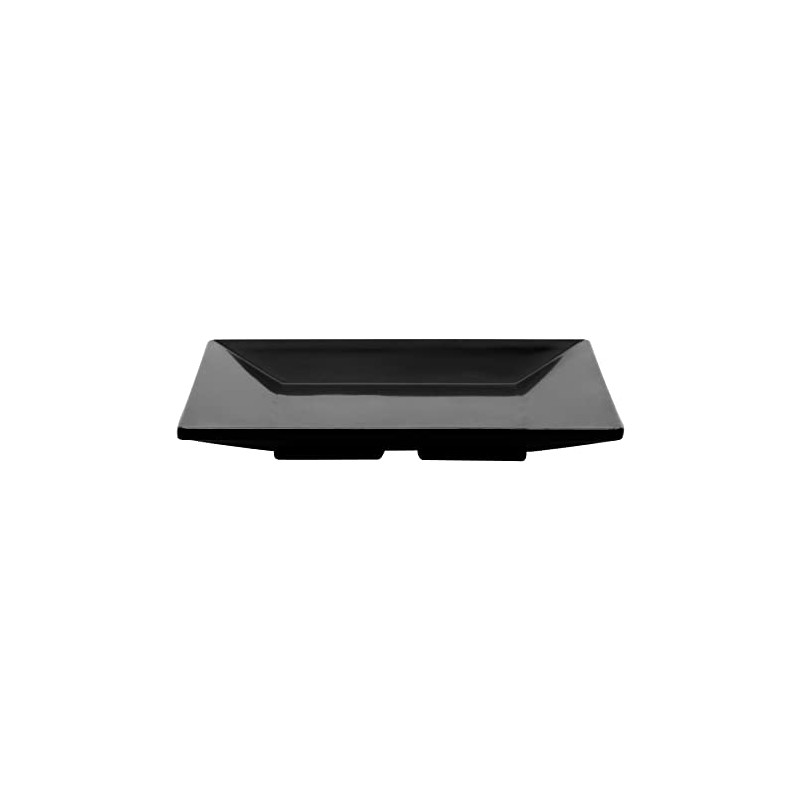G.E.T. ML-102-BK Black 6" Square Plate